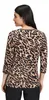 Košile s krátkým 3/4 rukávem 9875 Black/Beige velikost 42 Náhled obrázku produktu 2
