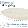 Coussin Beautissu Lounge Outdoor Natur XLuna, 60 x 40 cm Voir les images du produit 4