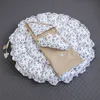 Zweiseitig Babynest ENGELSNEST XXL Blumen BRAUN Baumwolle/ Produktbild-Vorschau 9