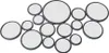 LOFT42 Bubbles Multi Wandspiegel - Metall - Schwarz Produktbild-Vorschau 1