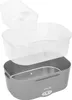 Noveen LB340 scatola per il pranzo grigio scuro Anteprima dell’immagine prodotto 4