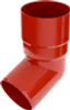 A red plastic downpipe elbow fitting. Anteprima dell’immagine prodotto
