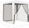 vidaXL Tenda per feste con 4 pareti laterali in rete 2 x 2 Anteprima dell’immagine prodotto 14