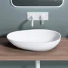 doporro Lavabo da Appoggio, Lavandino Bagno 59.8x36x14cm, Anteprima dell’immagine prodotto 4