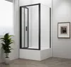 DEEP BLACK Rechteckige Duschkabine 1000x750mm L/R Produktbild-Vorschau 2