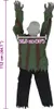 vidaXL Halloween-Zombie-Deko SPOOKA Grün 110 x 50 x 21 cm Produktbild-Vorschau 8
