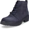 A single dark blue suede boot with laces and a thick sole is shown against a white background. Anteprima dell’immagine prodotto