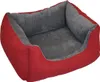 Hundebett / Katzenbett Gr. 60 x 48 cm , Fb. Red , Hundekorb Produktbild-Vorschau 1
