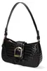 Diana & Co Firenze Sac à Sacoche Noir Cuir Synthétique Voir les images du produit 2