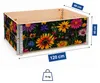Aga Vyvýšený záhon 120x80x40 cm Kvety Náhľad obrázku produktu 5