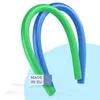 Weko Fun 2 Schwimmnudel in Grün, Blau, Made in EU. Poolnudel für Wassergymnastik und Schwimmen. Produktbild-Vorschau