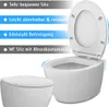 WC-Sitz mit Absenkautomatik O Form Toilettendeckel Produktbild-Vorschau 6