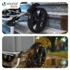 VOUNOT® Nákupní vozík s dvěma kolečky, skládací, s Náhled obrázku produktu 6