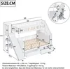 Flieks Etagenbett mit Rutsche, Kinderbett 90x200/140x200cm Produktbild-Vorschau 7