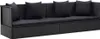 vidaXL Sofa ogrodowa rozkładana 200x60 cm z polirattanu, Podgląd zdjęcia produktu 15