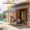 tectake® Klemmmarkise mit Handkurbel einfache Montage Produktbild-Vorschau 7