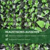 Outsunny Künstliche Hecke Efeu Sichtschutz, Efeu-Zaun mit Produktbild-Vorschau 5