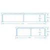 Bazén roštový 221x150x43 cm Bestway 56401 Náhled obrázku produktu 7