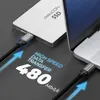 deleyCON 1m USB-C Kabel PD3.0 100W USB-C auf USB-C Produktbild-Vorschau 3