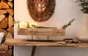 Dekoboard aus recyceltem Holz, 45x15x13 cm, rustikal, Produktbild-Vorschau 3