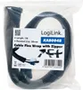 Logilink Kabelschlauch mit Reißverschluss AD: 50 mm, schw Náhľad obrázku produktu 2