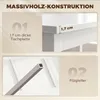 HOMCOM Essgruppe Esstisch mit 4 Stühlen Esszimmergruppe für Produktbild-Vorschau 5