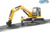 Bruder 02466 - Cat Minibagger mit Bauarbeiter Náhľad obrázku produktu 21