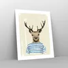 Poster - Poster ohne Rahmen - Hipster Anthropomorphismus Produktbild-Vorschau 7