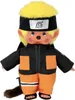 A plush toy dressed as Naruto, standing against a white background. Produktbild-Vorschau