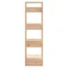 vidaXL Bücherregal/Raumteiler 41x35x125 cm Massivholz Produktbild-Vorschau 4