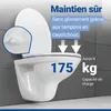 WENKO Premium WC SEAT SAMOS bianco, sedile per WC con Anteprima dell’immagine prodotto 3