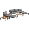 Flieks Gartenmöbel-Set 6 teilig, Gartenloungeset mit 2 Produktbild-Vorschau 8