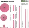 Pole Dance Tanzstange Pink Profi 231 - 274 cm Ø 45 mm Produktbild-Vorschau 2
