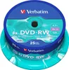 Verbatim - 25 x DVD-RW - 4.7 GB ( 120 Min. ) 4x - mattes Produktbild-Vorschau 1