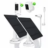 2 Pack 5W Solarpanel für Ring Kamera, Kompatibel mit Ring Produktbild-Vorschau 1