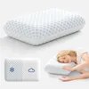 Memory‑Foam‑Kissen, Orthopädisches Flaches Kopfkissen für Produktbild-Vorschau 3