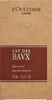 The image shows the front of a perfume box for L'Occitane Homme Eau Des Bavx. Produktbild-Vorschau