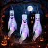 Halloween-decoratieve geesten met ledlicht - Set van 3 - Productafbeelding-voorbeeld 3