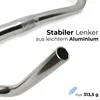 Hollandrad-Lenker City Torino 530mm Aluminium Silber Produktbild-Vorschau 5
