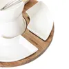 Fondue-Set MOOKA mit drehbarem Boden 27x13 cm Produktbild-Vorschau 4