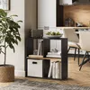 Meuble de rangement cube Vicco Tetra Anthracite/chêne doré Voir les images du produit 3