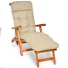 Beautissu Comodo materassino Deckchair, 200x50x8 cm, Anteprima dell’immagine prodotto 1