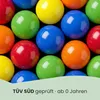 Bällebad Bälle 6cm - 100 Bunte Kunststoffbälle Kinder Baby Produktbild-Vorschau 2