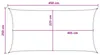 vidaXL Tente d'ombrage gris clair et blanc 2,5 x 4,5 m HDPE Voir les images du produit 2