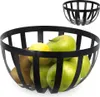 Excellent Houseware Obstschale - Metall - schwarz - D25 cm Produktbild-Vorschau 4