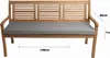 Bankkissen 140×60×7 cm grau – Sitzkissen für Gartenbank mit Produktbild-Vorschau 3