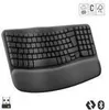 Logitech WAVE KEYS, schwarz - Kabellose ergonomische Produktbild-Vorschau 18