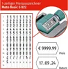METO 30007802 Basic S 822 Preisauszeichner Anteprima dell’immagine prodotto 7