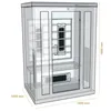 FinnTherm Infrarotkabine/Wärmekabine Nyborg S120V mit Produktbild-Vorschau 21