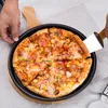 Pizzapfannen Crisper-Pfanne Backform Kohlenstoffstahl Produktbild-Vorschau 2